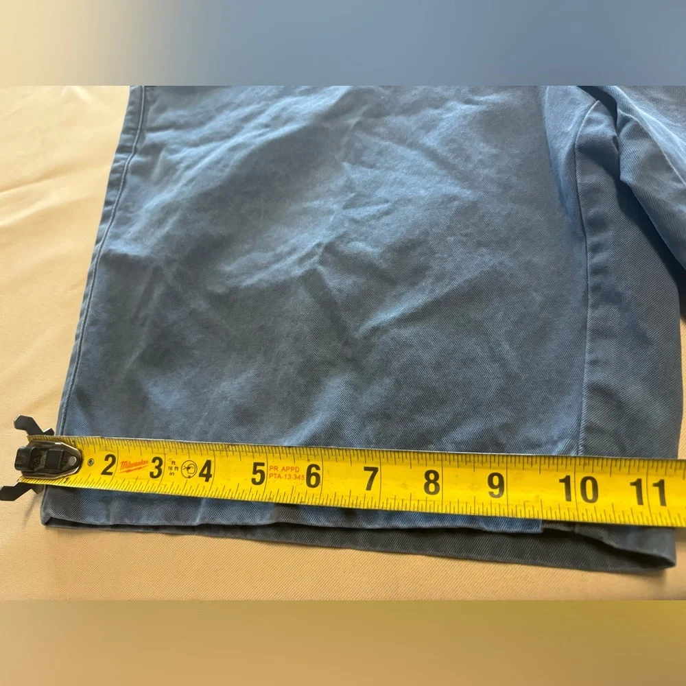 Peter Millar‎ Chino Shorts Men 34 Blue Pima Cotton